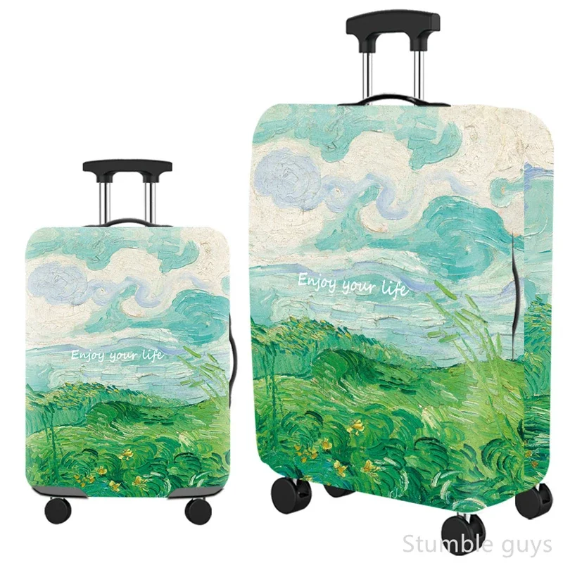 

Stretchy Washable Luggage Sleeve Protective Dustproof Durable Suitcase Cover Useful Fits 18-32 Inch Rolling Luggage