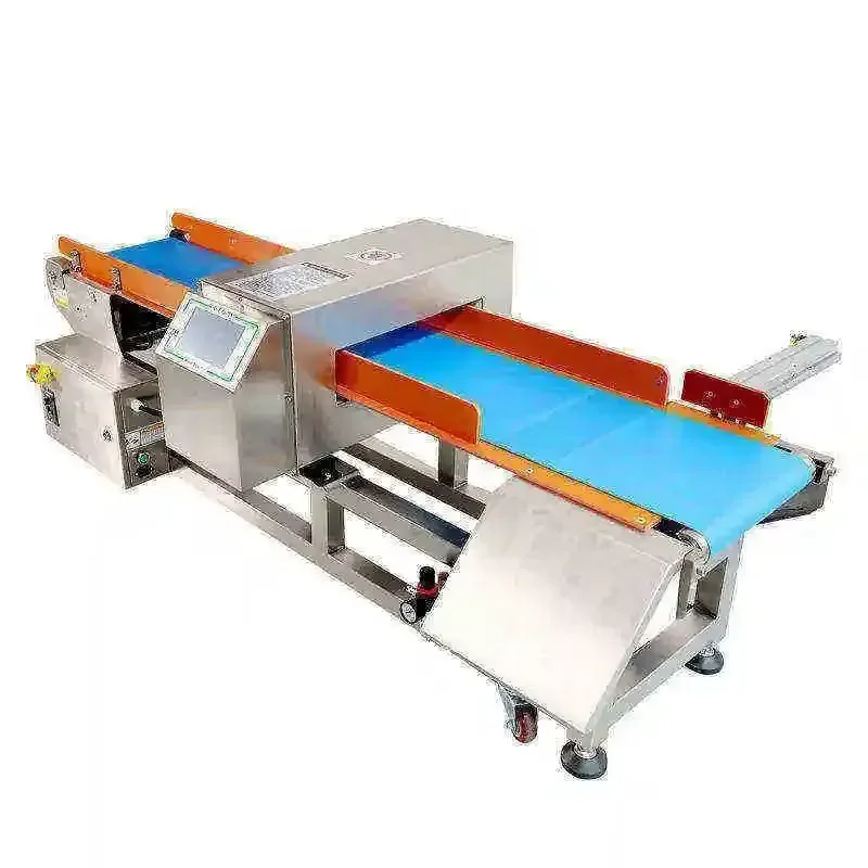 Factory Custom High Productivity Food Metal Detector with Rejection Devices for Food Industry