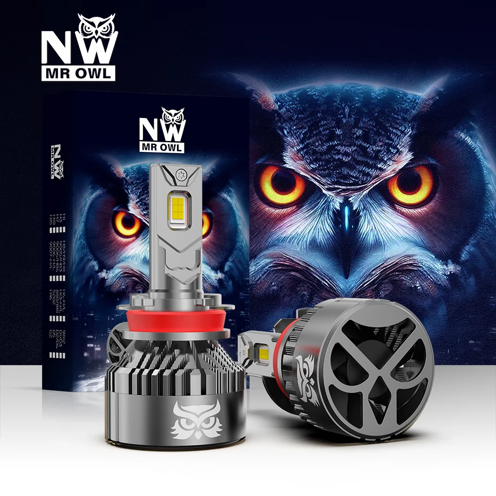 

NAOEVO NW H4 H7 H11 Canbus Led Bulbs HB3 9005 HB4 9006 LED lights 12V 220W High Power And High Brightness LED LightS 2PCS