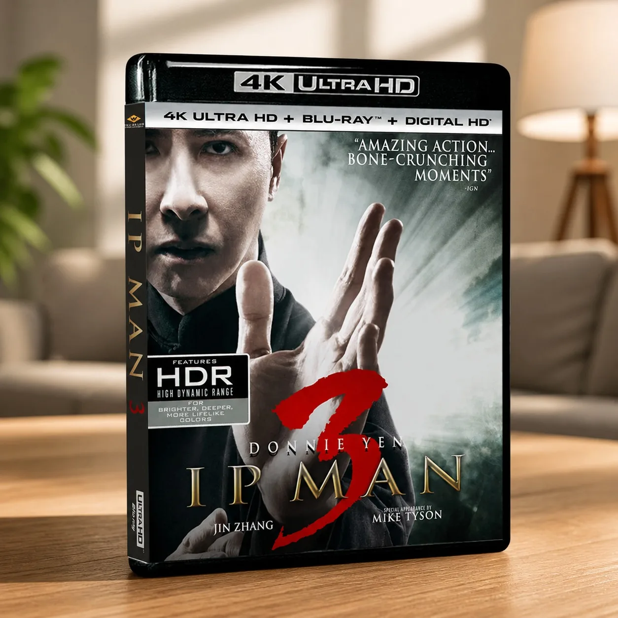 HOT 4K UHD Yip Man 3/Ip Man 3 Blu-ray Cinema Disc PS5 Compatible XSX Dolby Vision Atmos