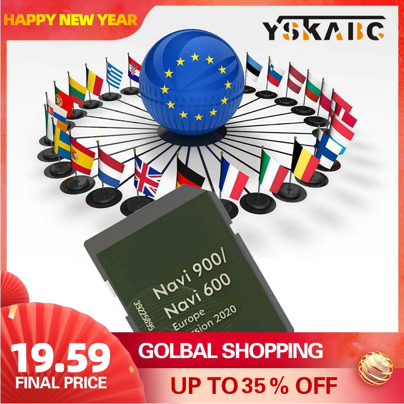 

for Opel Vauxhall Navi 900/600 SD Card Europe 2020 2021 Update Europe Maps Sat Nav