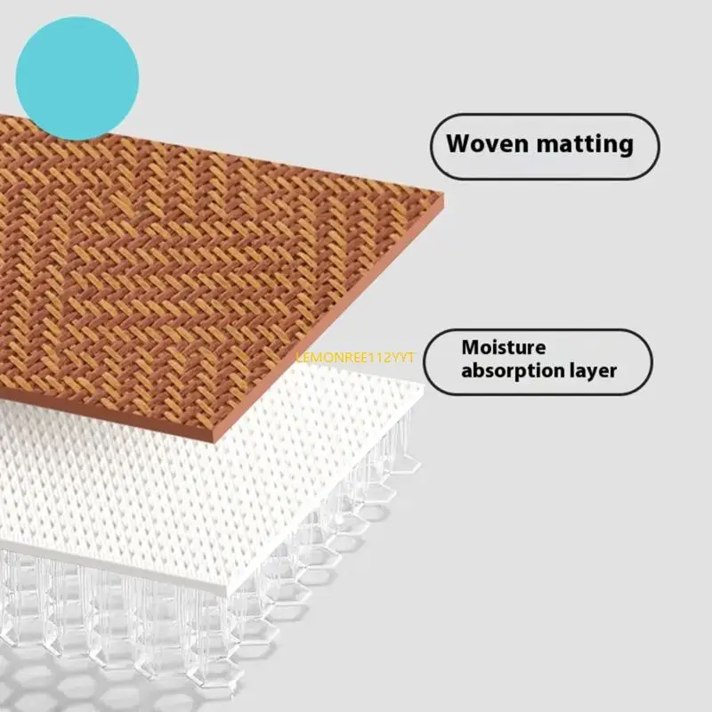 23GD 통기성 등나무 직조 카시트 냉각 패드 베이비 안전 좌석 비 슬립 디자인 카시이트 삽입 쉽게 설치하기 쉬운