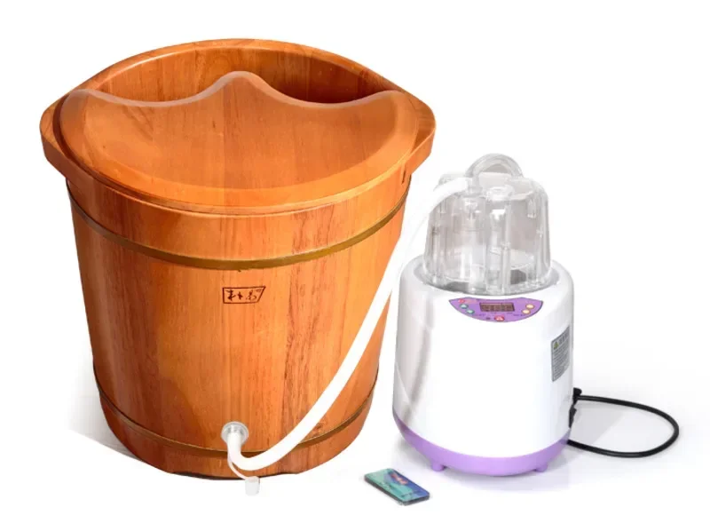 Eco-Friendly Wooden Pedicure Basin, Insulated Foot Care Bucket, Anti-Corrosion and Deodorizing Health Tool for Home