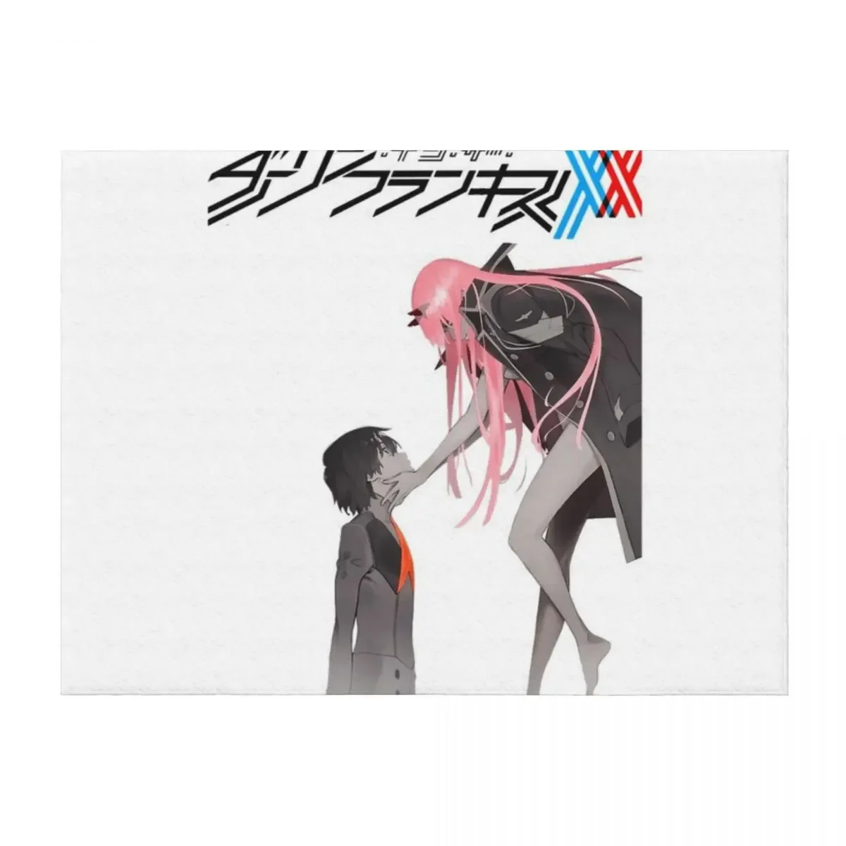 

Darling In Franxx Throw Blanket For Decorative Sofa Luxury Thicken halloween for sofa Blankets