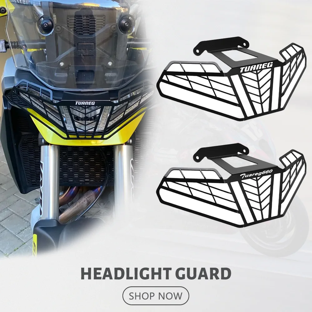 

New Motorcycle Accessory Headlight Protector Cover Grille Protector Grille Protector For Aprilia TUAREG 660 Tuareg 2021 - 2024