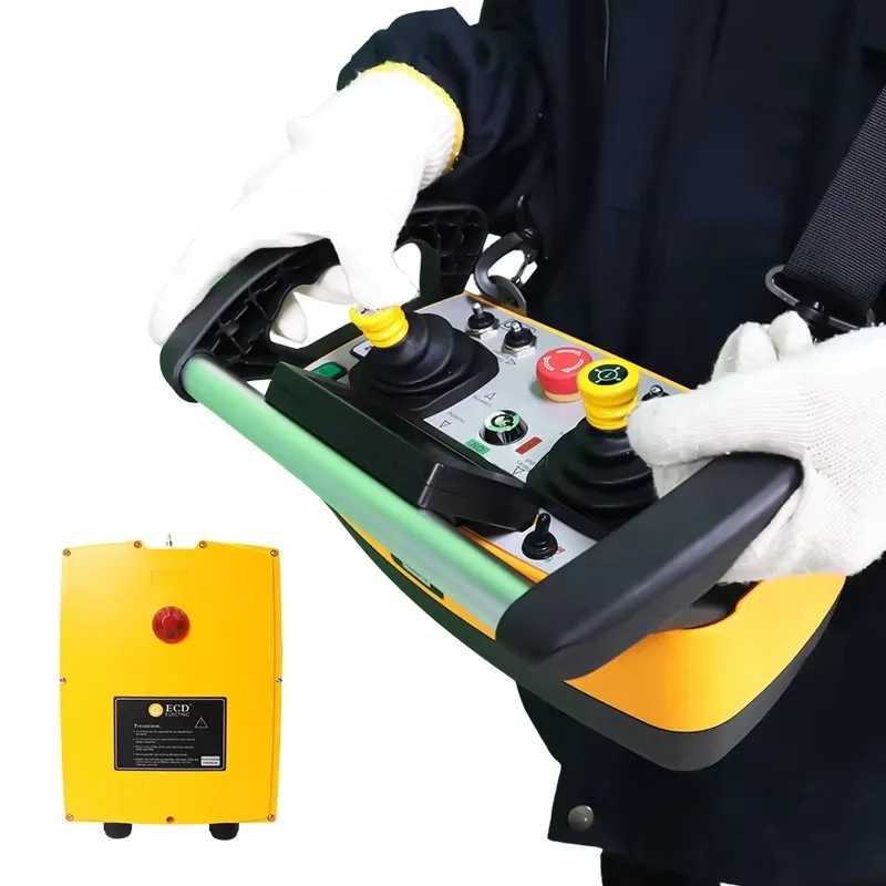 ECD-Q5000 Factory Wholesale Strong Penetration Tower Truck Crane Industrial Hydraulic Joystick Radio Remote Control