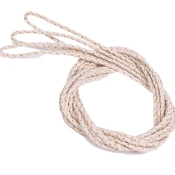 10 Meters Long Copper Wired Cotton Core Wicks For Zippo Zorro Kerosene Oil Gasoline Lighter Replacement Repair Upgrade Accessory