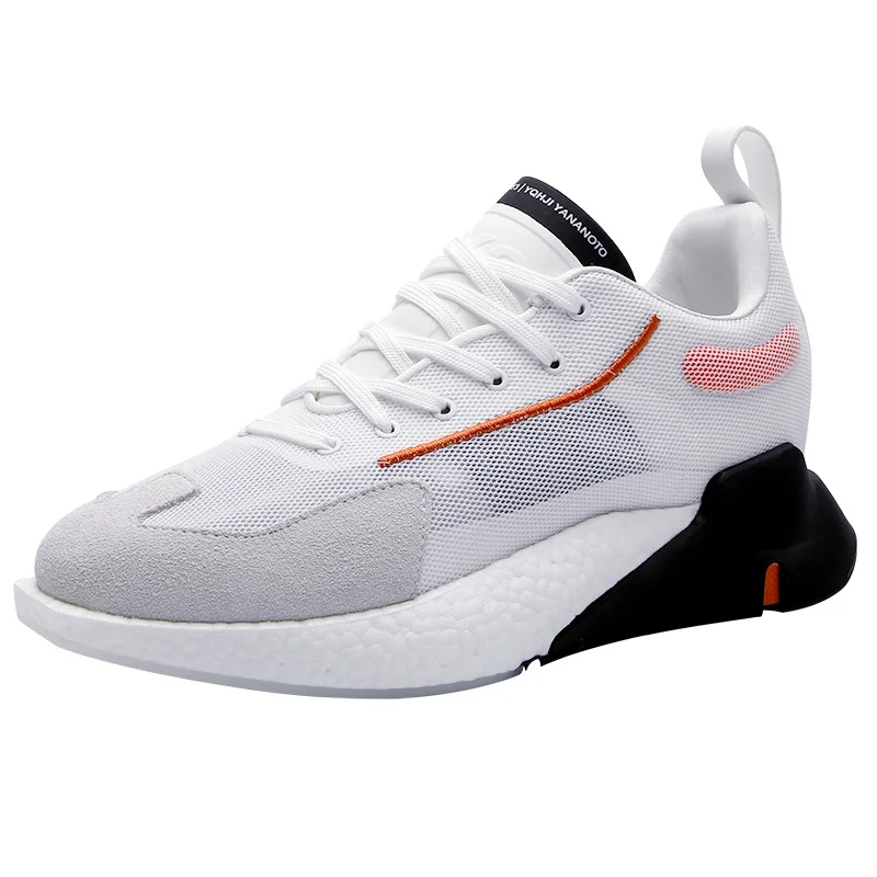 European station summer men\'s shoes 2024 soft sole comfortable sports shoes fashion cloth breathable leisure shoes outdoor shoes