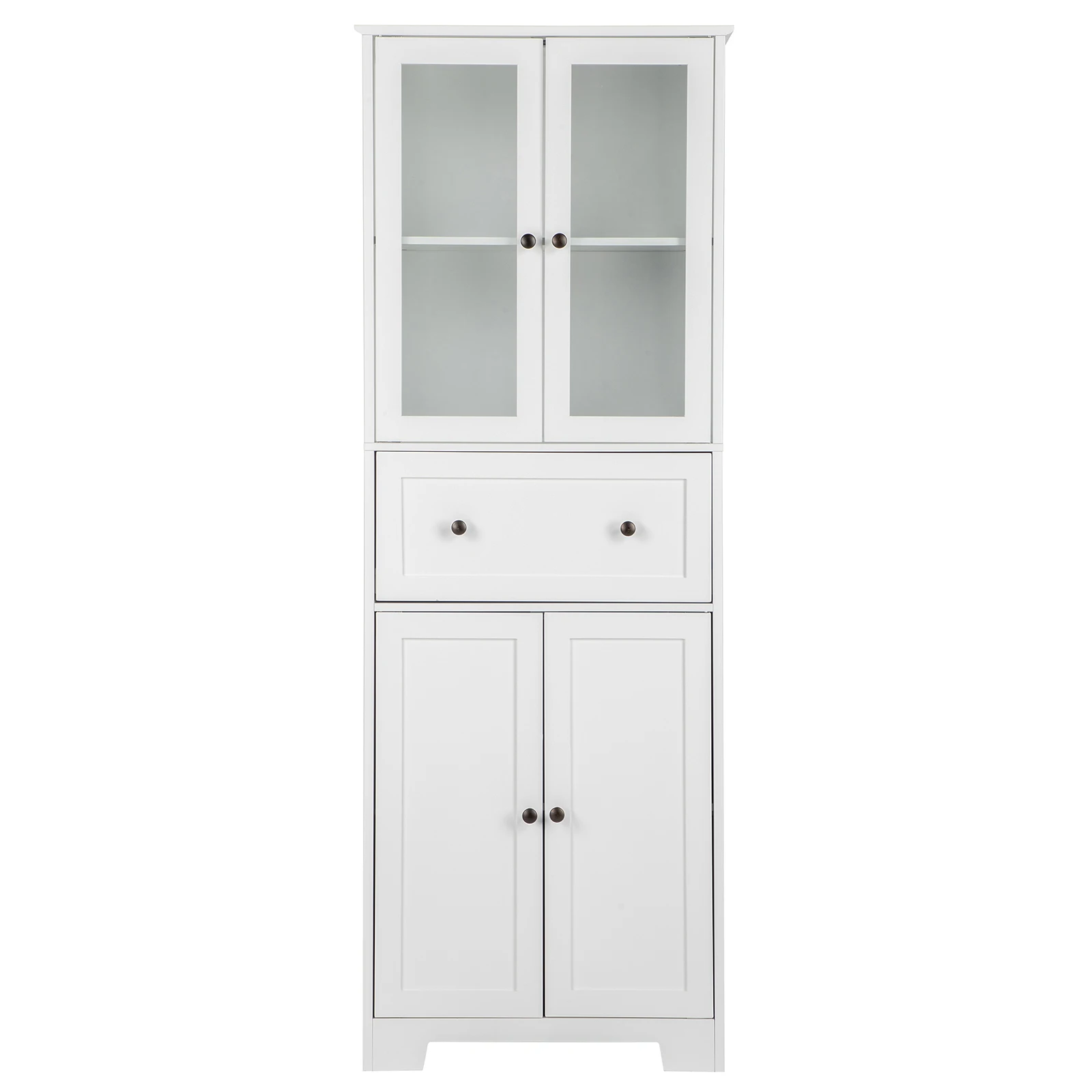 MDF Spray Paint 4 Doors 1 Pump Bathroom Cabinet White