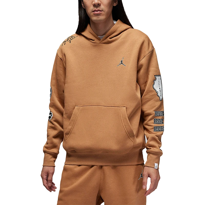 سترة Nike الأصلية JORDAN Year of the Dragon للرجال من الصوف الرياضي FN4617-231 #5