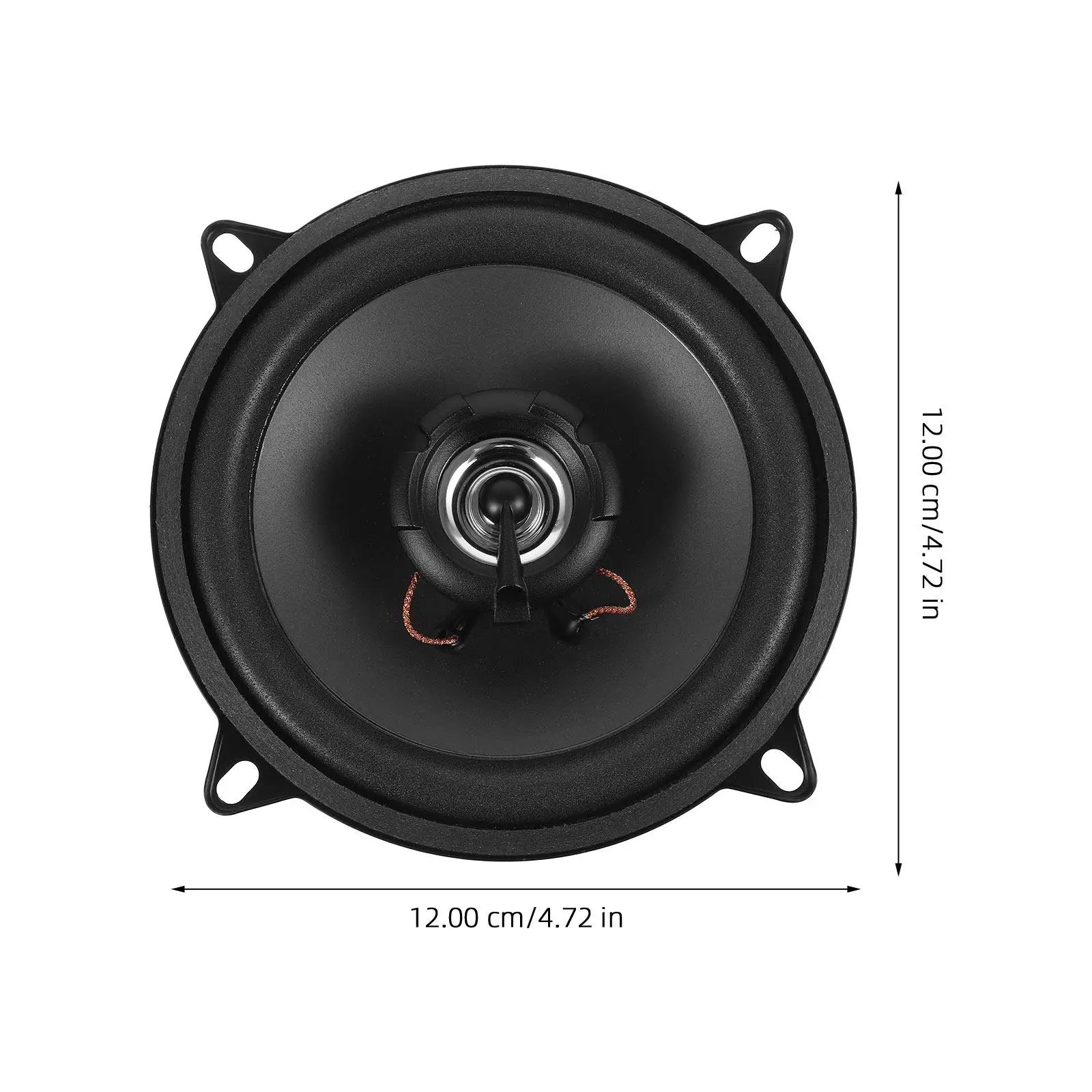 Automotive Speaker Car Speakers Sound Speaker for Vehicle Enhanced Frequency Response Decibel Sensitivity Fashion Interior Audio