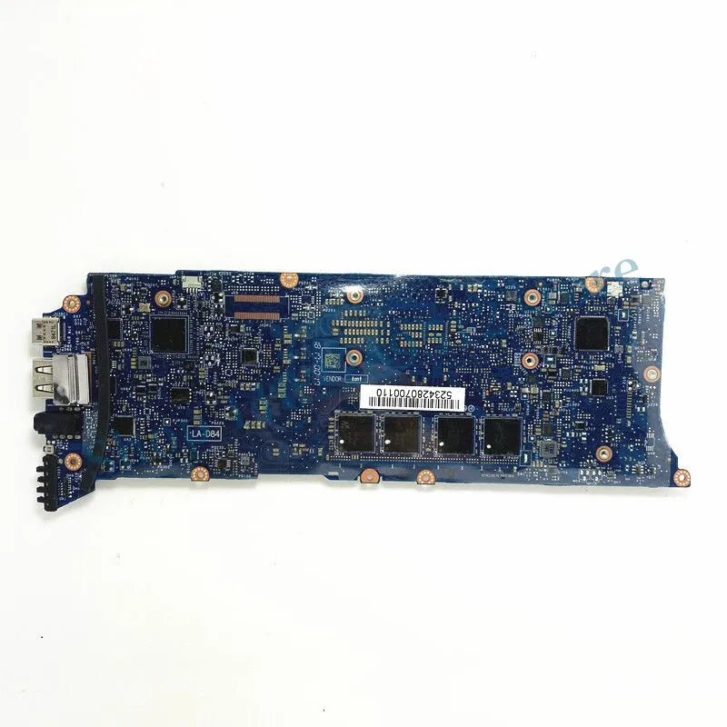 CN-0D4J15 0D4J15 D4J15 com CPU SR366 I7-7560U para Dell XPS 9360 Laptop Motherboard CAZ00 LA-D841P 100% totalmente testado funcionando bem