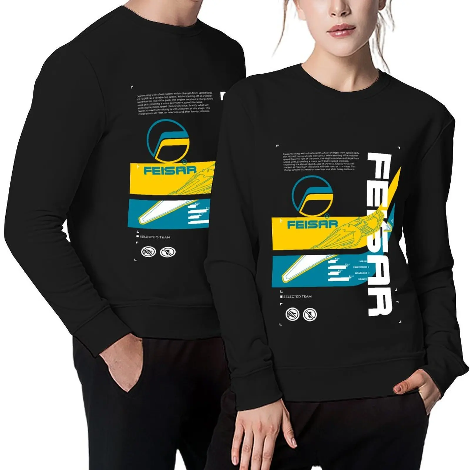 

Wipeout 2049 - Feisar - Coverart Pullover clothes for men korean autumn clothes men's coat men's clothes new sweatshirts