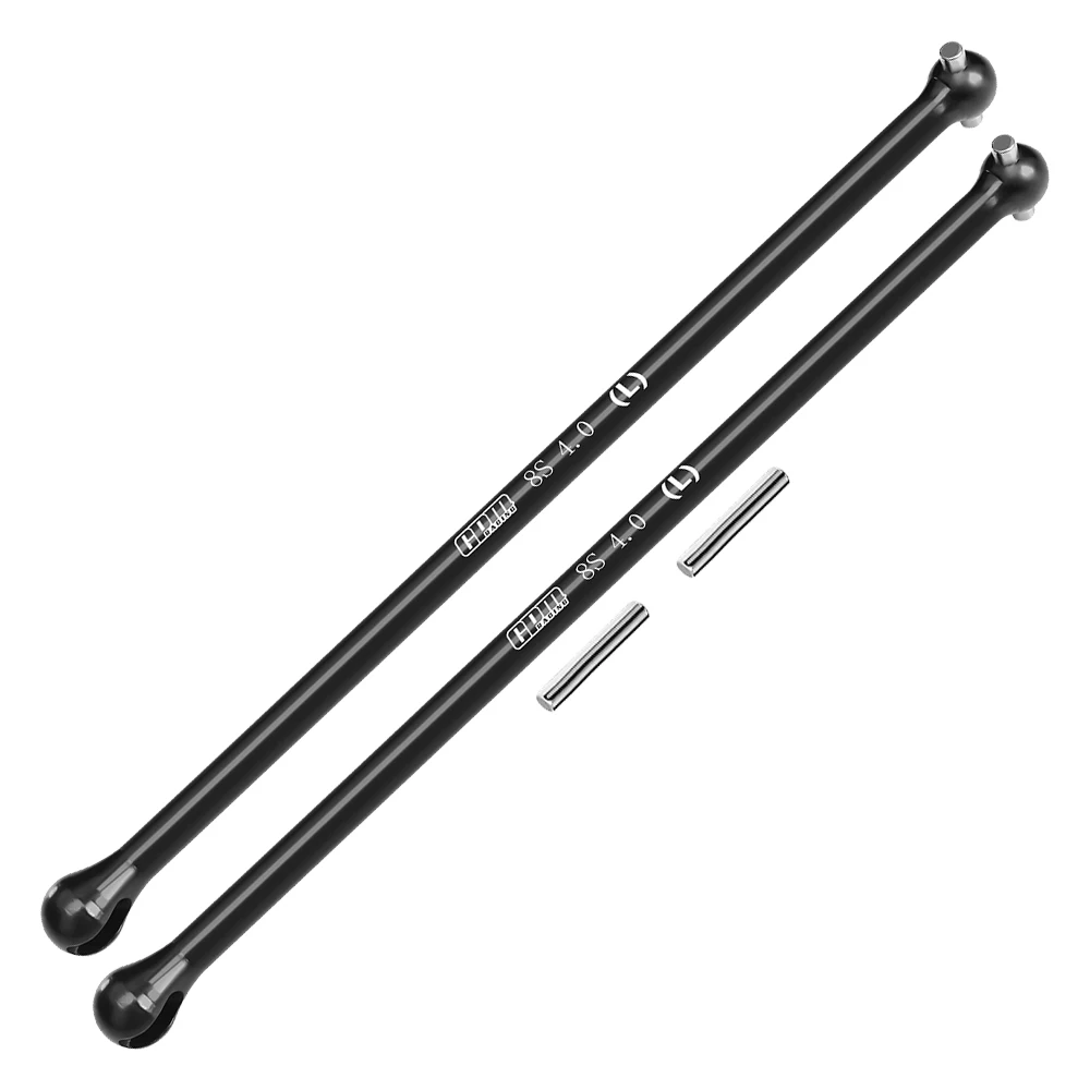 GPM for Traxxas 1/6 XRT 1/5 X-MAXX WideMaxx 8S 4WD Monster Truck Upgrade Parts Metal Steel Drive Shaft Dog Bone 7896