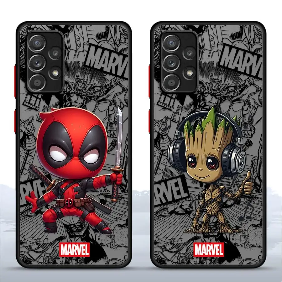 삼성 갤럭시 A56 A24 A26 A25 A34 A21s A71 A72 A22 A36 A35 쉘 마블 스파이더맨 케이스