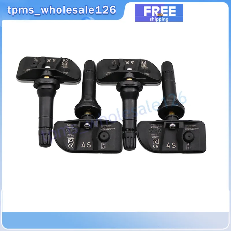 4PCS Tire Pressure Monitoring Sensor 13533166 For 2021 GMC Yukon Cadillac Escalade ESV Chevy Tahoe Suburban TPMS 433MHZ 13542523