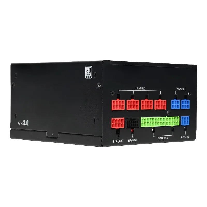 Silent PSU Multi-connector ATX Computer PSU ATX3.1 PCIe5.1 Gaming Power Supplies for PC Case