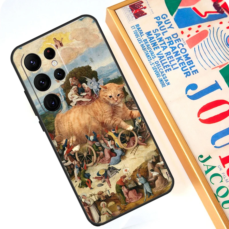 Hieronymus Bosch Art Painting Case For Samsung Galaxy S23 Ultra S24 S22 S8 S9 S10 Plus Note 10 20 Ultra S20 S21 FE Cover