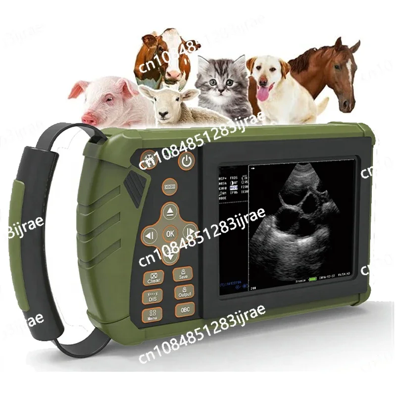 Veterinary Ultrasound Scanner Animal Convex Pet Pregnancy Portable Ultrasound Cattle Sheep Horse Pig Farm Rectal Ultrasound