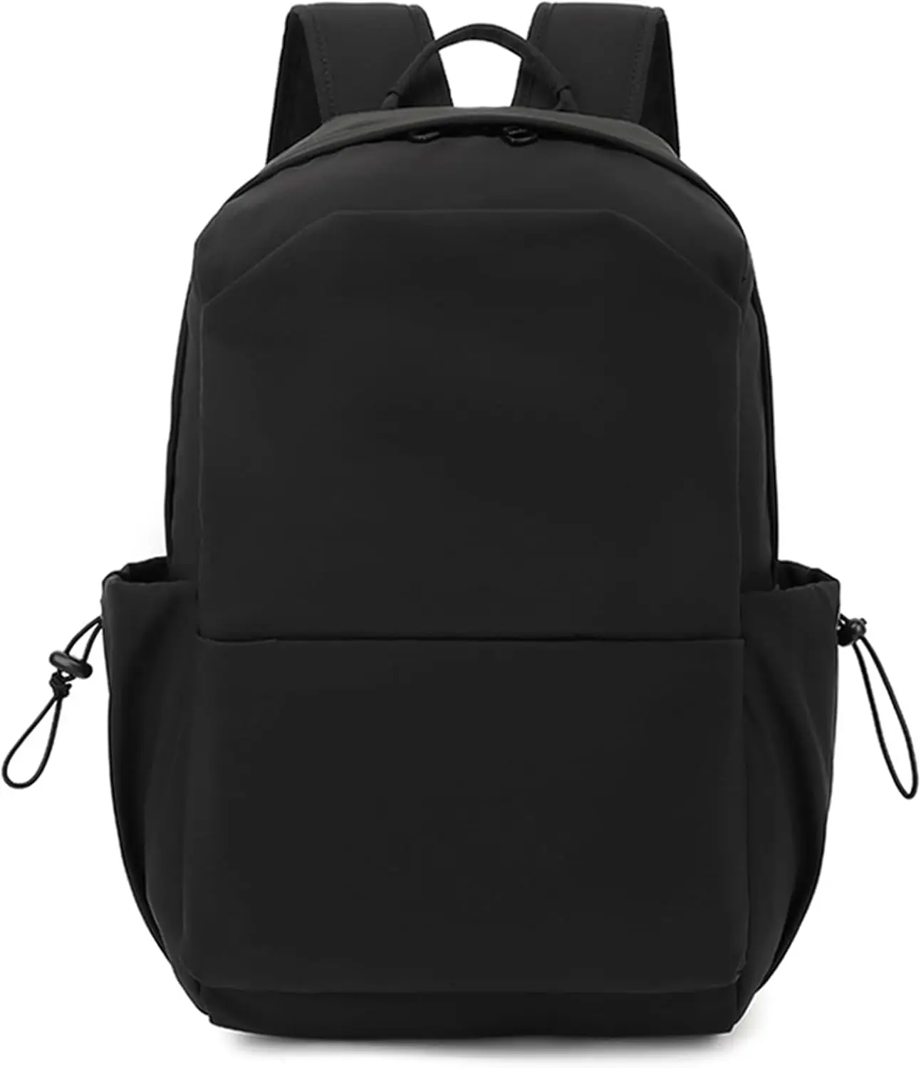 Laptop Backpack for Women and Men, Waterproof Lightweight Travel Daily Rucksack Casual 15.6 inches Computer Bags for College, Bl