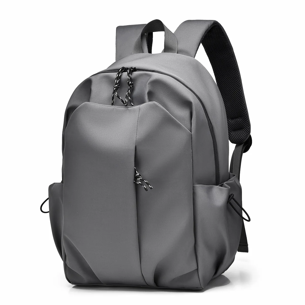 Sac à dos d'école de grande capacité pour garçons et filles, sac à dos en tissu imperméable, sac à dos de campus simple, sac ultra léger