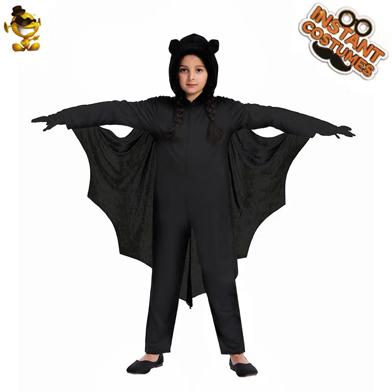 

Комбинезон с летучей мышью, детский костюм на Хэллоуин, наряд для выступлений, сценический костюм, традиционный китайский фестиваль, доктор