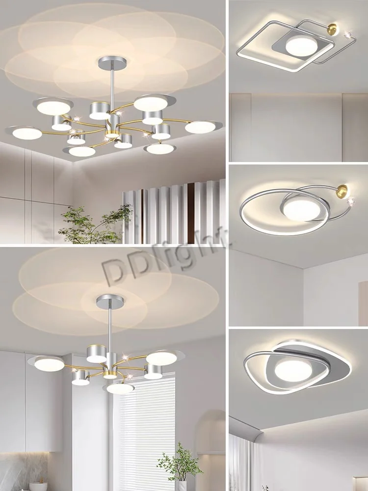

Modern Nordic New Design LED Ceiling Chandelier For Living Dining Room Kitchen Pendant Light Bedroom Lustre Decor Ceiling Lamps