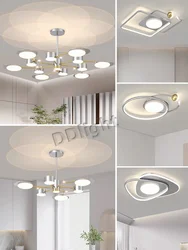 Modern Nordic New Design LED Ceiling Chandelier For Living Dining Room Kitchen Pendant Light Bedroom Lustre Decor Ceiling Lamps