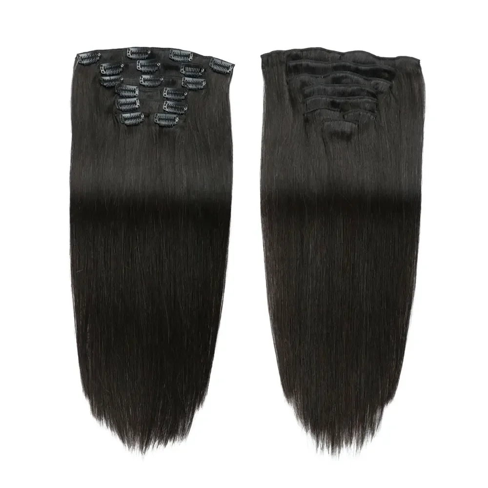 Extensions de Cheveux 100% Naturels Brésiliens Lisses pour Femme, Vente en Gros