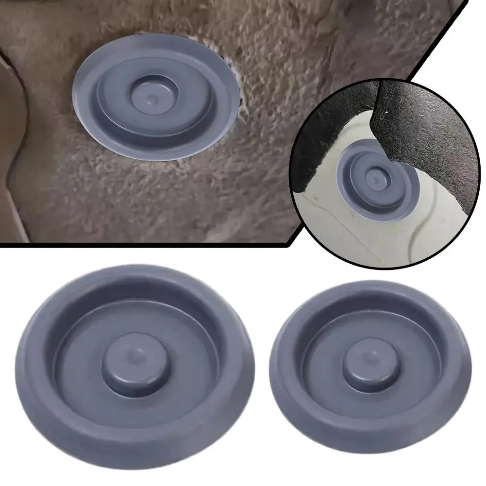 Car Spare Tire Hole Plug Waterproof Dustproof Seal Cap for VW AUDI Chassis Floor Protector Cover Lavida S3 T8Z0