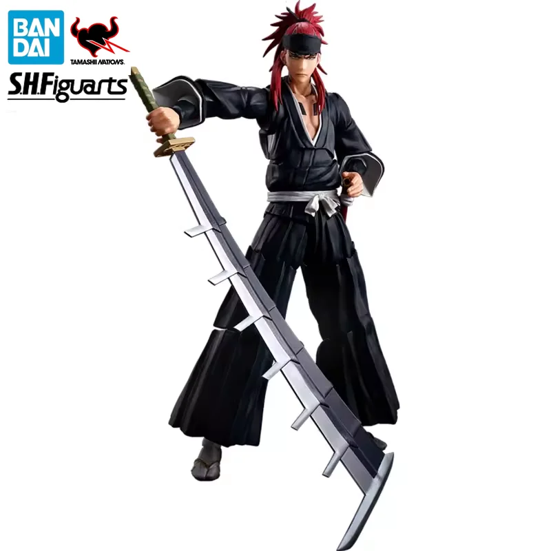 

Original BANDAI S.H.Figuarts BLEACH Abarai Renji Thousand-Year Blood War Anime Figure Toys PVC Model Collector Birthday Gift