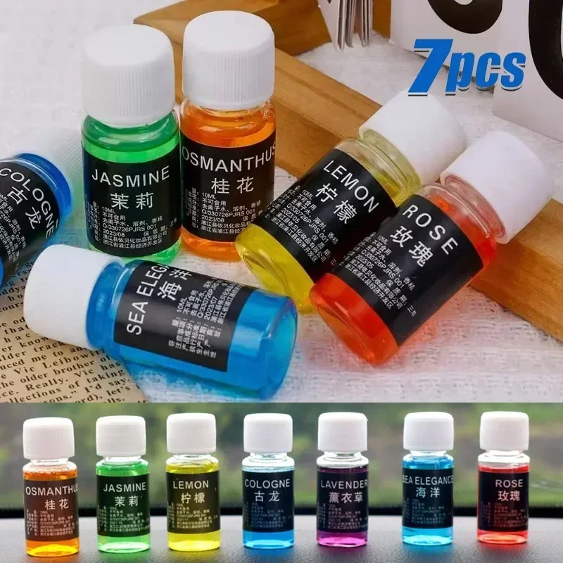 70/30 مللي معطرات الهواء للسيارة عبوة عطر تنفيس هواء السيارة تجديد العطور زيت طبيعي ناشر رائحة معطر