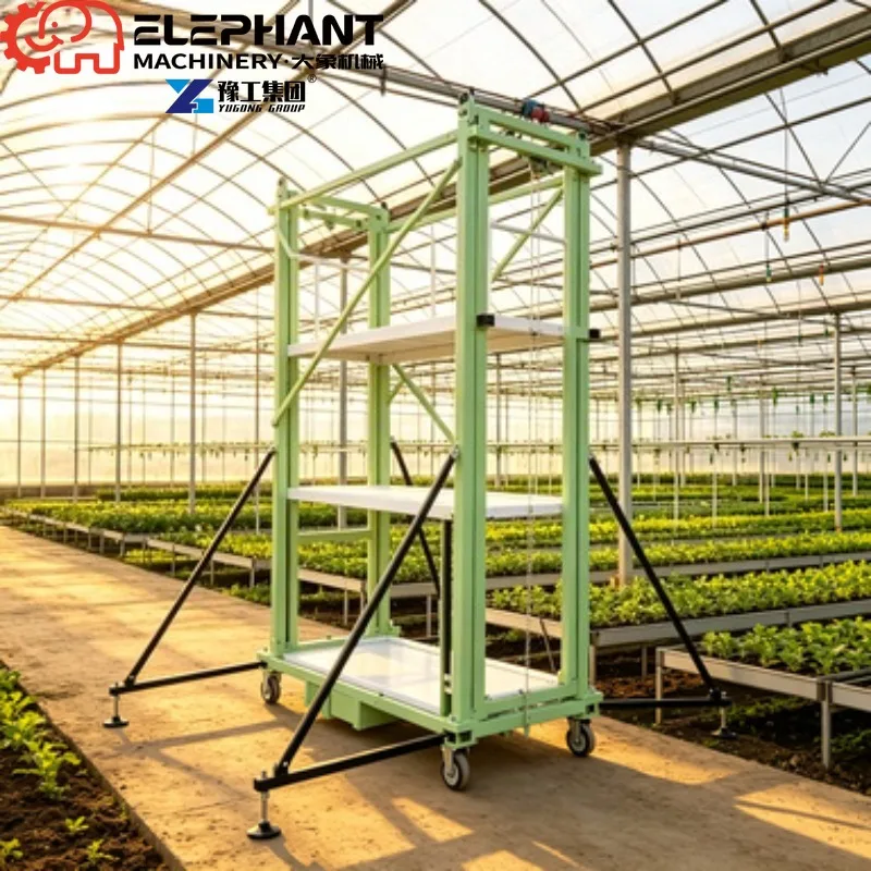 Electric Lifting Scaffold, Self-propelled Hydraulic Mobile Scissor Working Platform For Indoor Outdoor Engineering Work