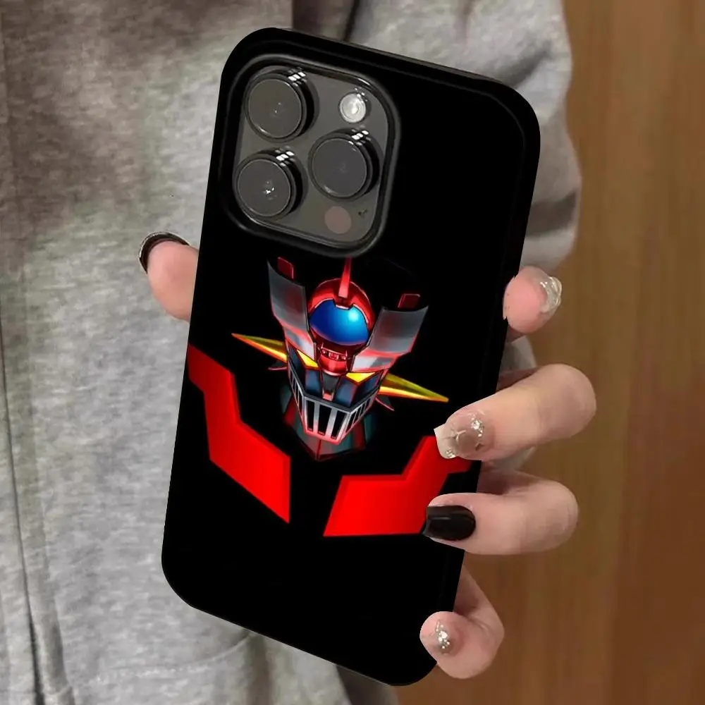 

anime mazinger Phone Case Double-layered 2-in-1 Film Case For IPhone 16 15 Promax 14 13 Pro 12 11 plus Samsung S25 24 23 Covers
