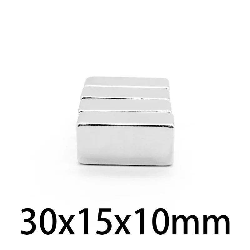 30x15x10mm block Powerful Magnets N35 DIY Neodymium Magnet 30x15x10 Permanent NdFeB Magnets 30*15*10
