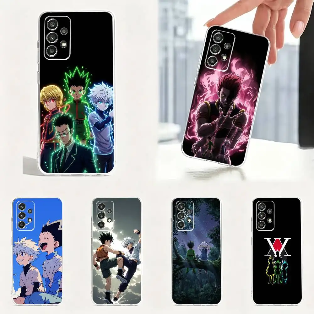 Classic Anime Hunter X Hunter  Phone Case For Soft Transparent Case Samsung S25,S24,S21,S23,S22,S30,Plus,S20,Ultra