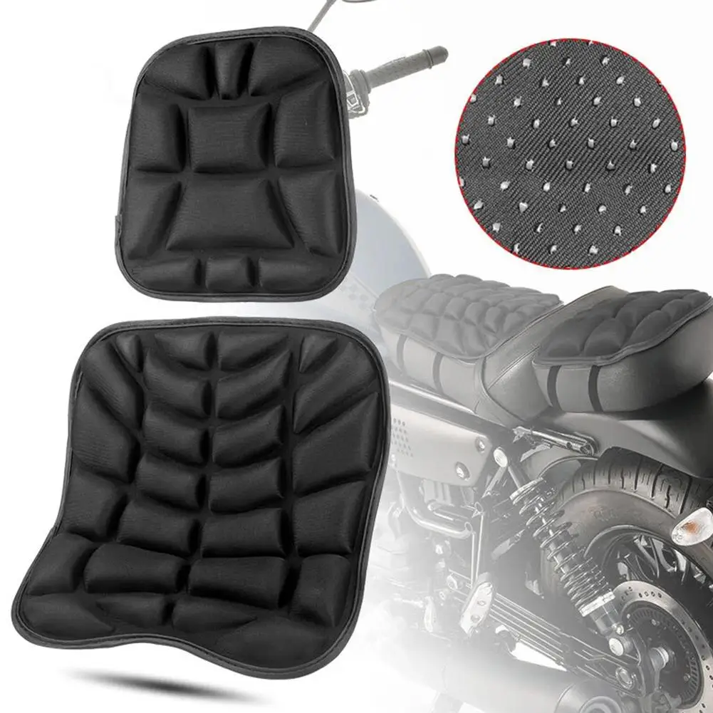 Motorcycle Seat Cushion 3D Gel Breathable Shock-Absorbing Cushion Cover Comfort For Universal Mountain Bikes image 4