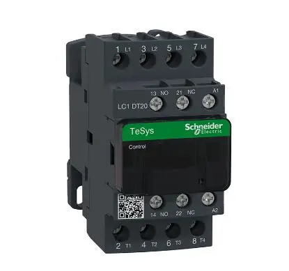 

LC1DT20FD LC1-DT20FD Contactor, TeSys Deca, 4P(4 NO), AC-1, 0 to 440V, 20A, 110VDC standard coil