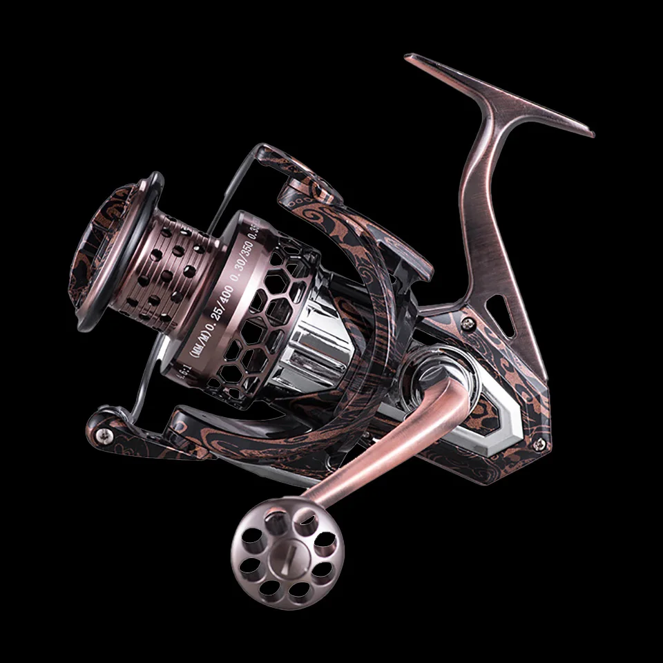 WALK FISH 2500-7500 Series Full Metal Fishing Reel Max Drag 8KG/10KG 4.6:1 Gear Ratio Casting Spinning Reel Fishing Tackle