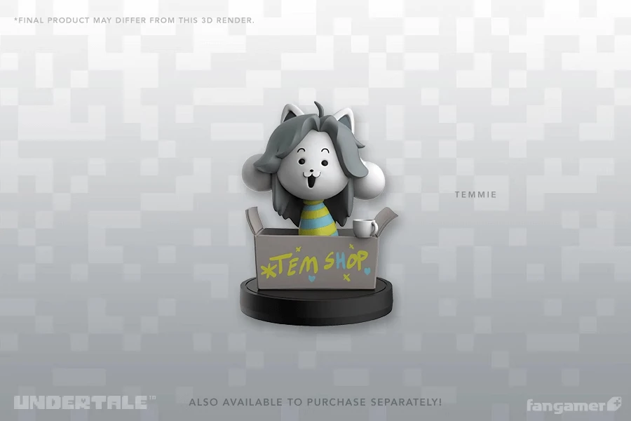 Fangamer-Figurines officielles Undertale, Sans Papyrus Toriel