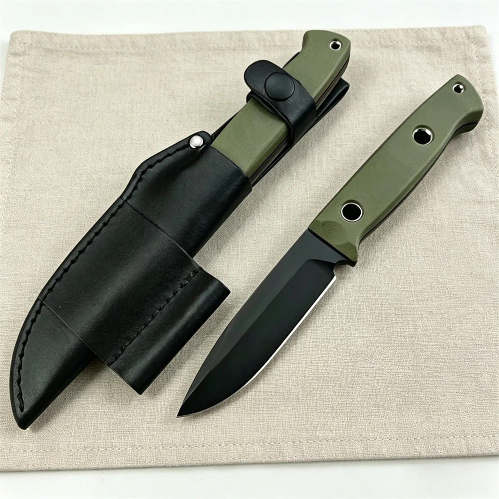 

BM 163 Fixed Blade EDC Survival Knife D2 Steel G10 Handle Outdoor Camping Hiking Wilderness Backpacking Tool, Ideal Gift for Men
