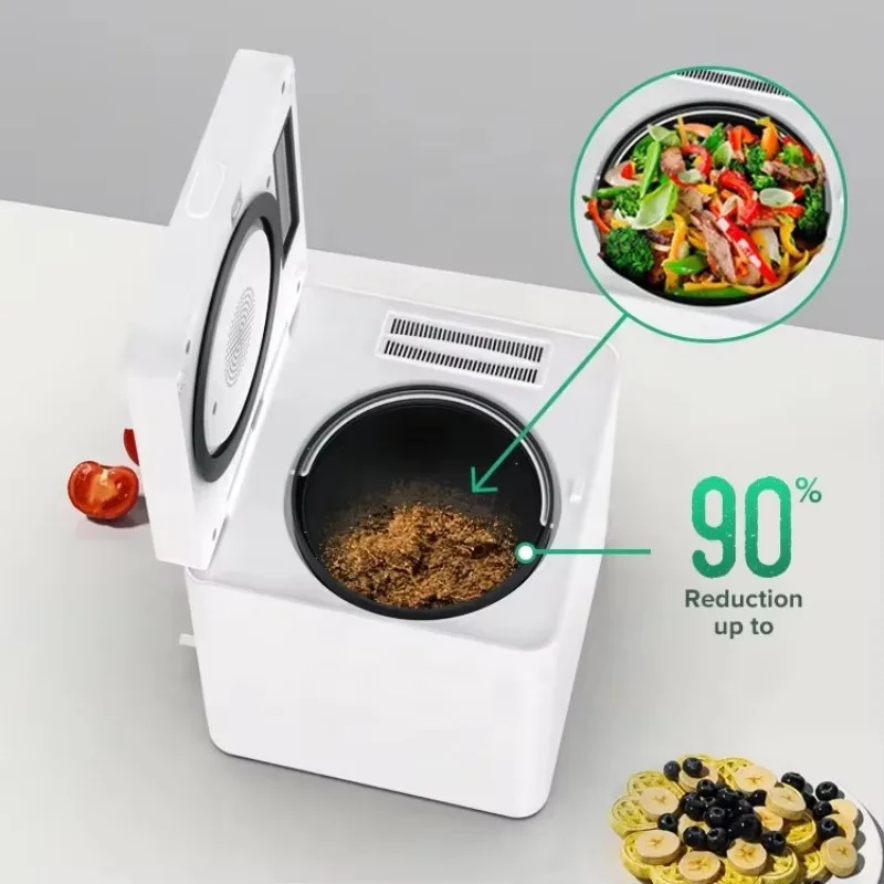Electric Food Waste Disposer Composting Equipment Stainless Steel