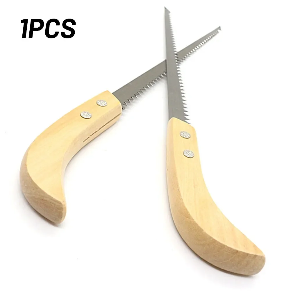 لوح جدار صغير منشار يدوي للنجار، لوح حائط بجيب، مقبض خشبي، حديقة النجارة المنزلية مع تشذيب شجرة الفاكهة #3