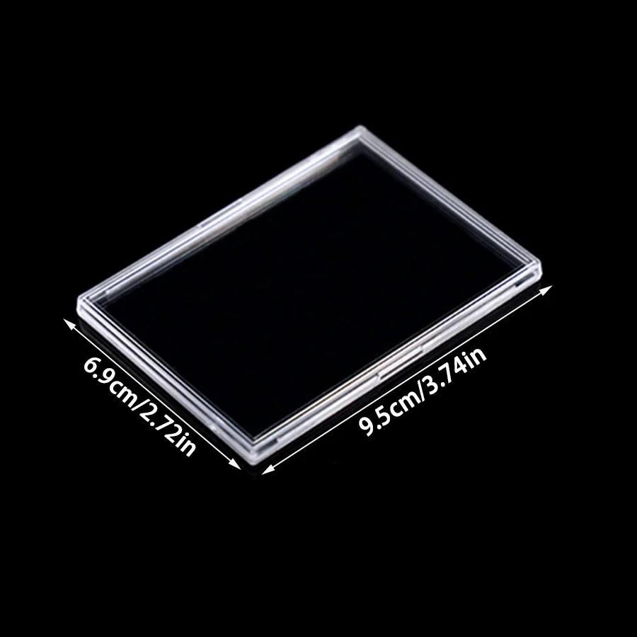6/12pcs Acrylic Card Cover Idol Photo & Game Card Polaroid Photo Laminated Highly Transparent Hard Brick Displaying Decor XJM