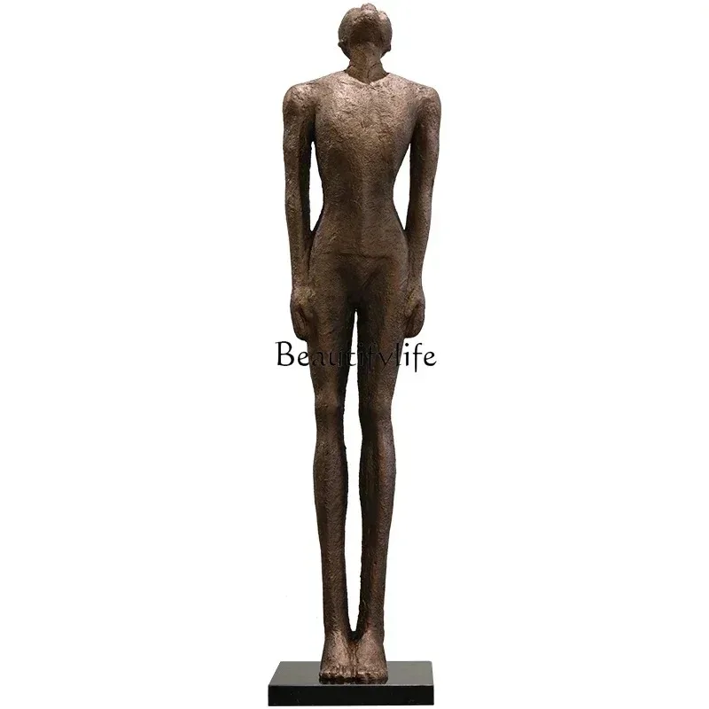 

Art figure sculpture FRP handicraft hotel lobby floor ornament