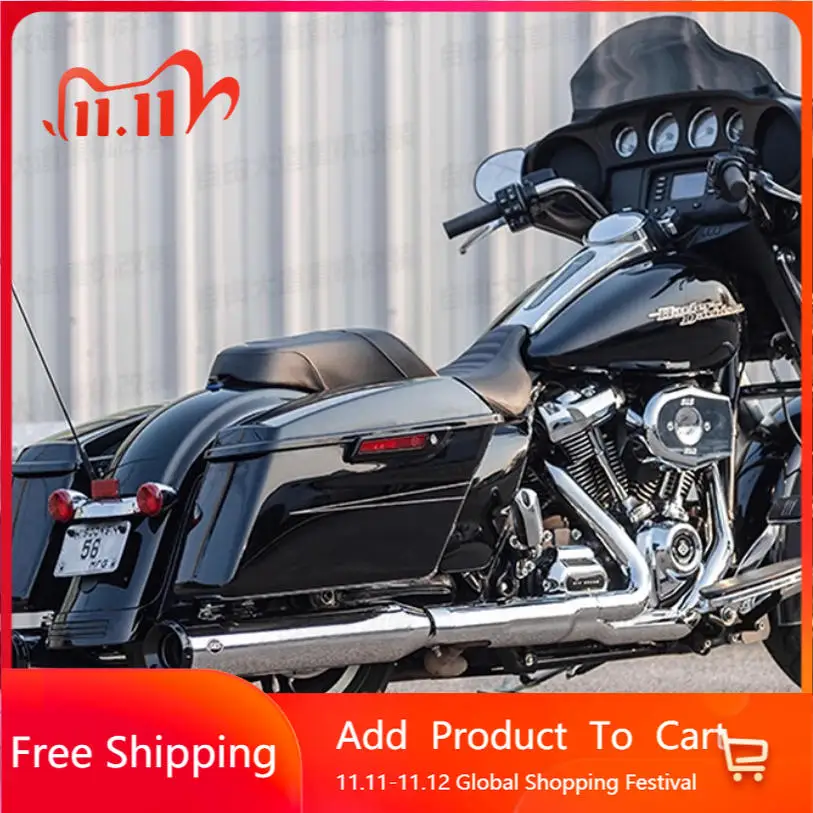 

STLF New in Stock S&S Exhaust Fit 2017 Later Touring Models Road Glide Street Glide Rear Section 4.5 Inch Electroplated Exhaust