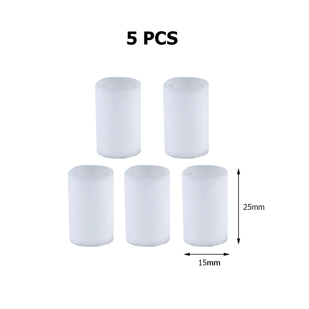 Replacement Filter for Metal Copper 1080° Rotate Faucet Extender Nano Cotton Filter Cartridge for Kitchen Faucet Extension