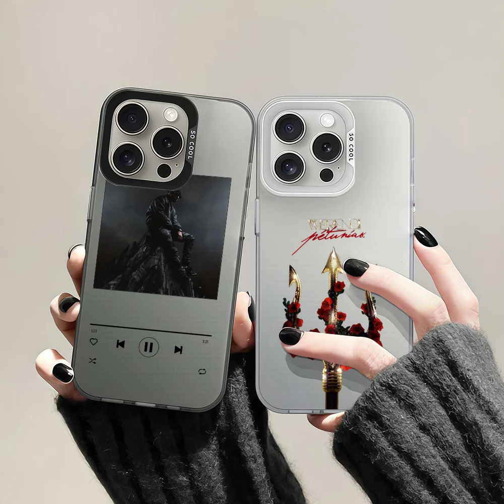 Singer W-werenoi Diamant Noir phone case For iPhone 12 11 13 14 15 16 17Max Pro Plus Mini Protective IMD Color Cover