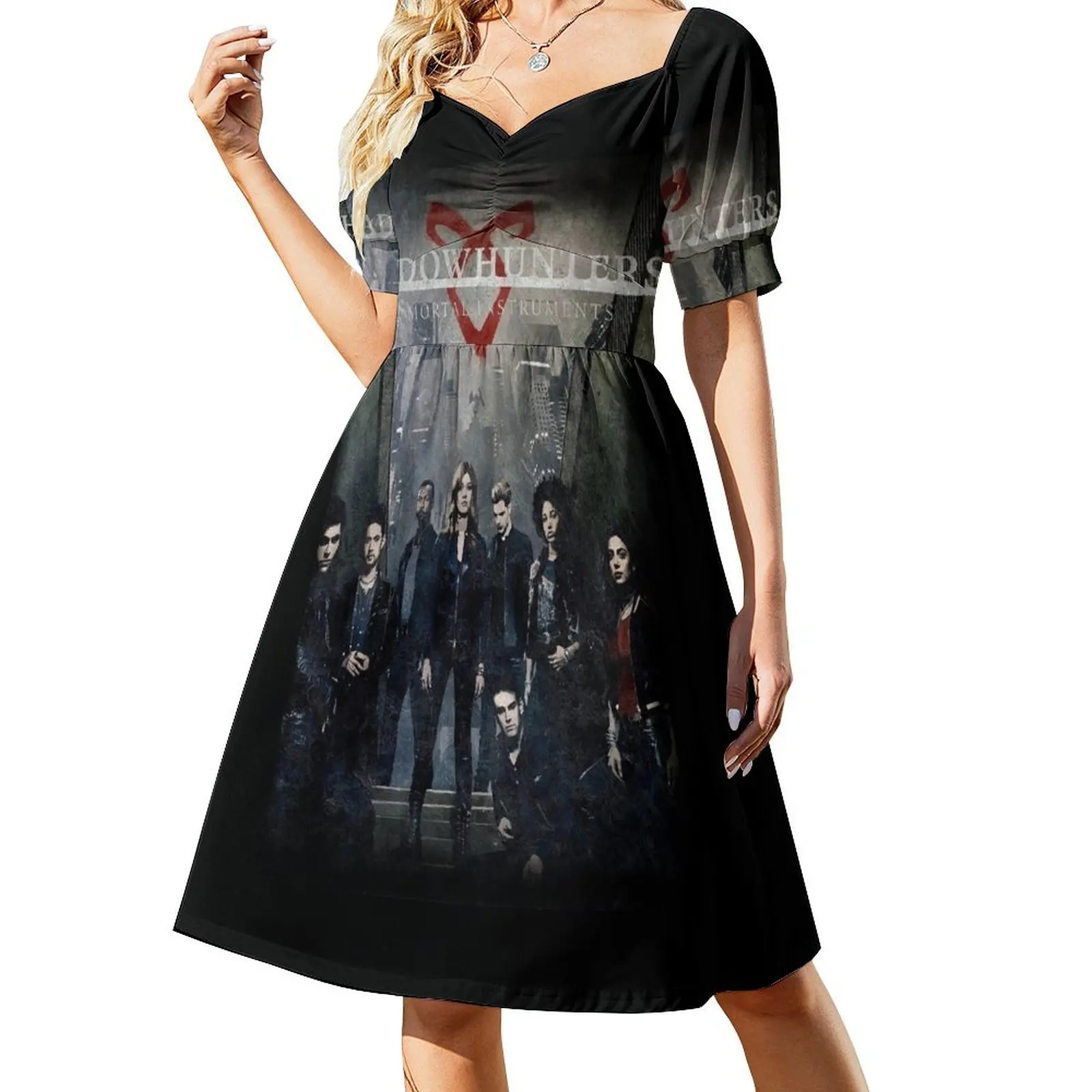 

Shadowhunters Season 3 Short Sleeved Dress elegant party dress for women 2025 Dance dresses dress for woman