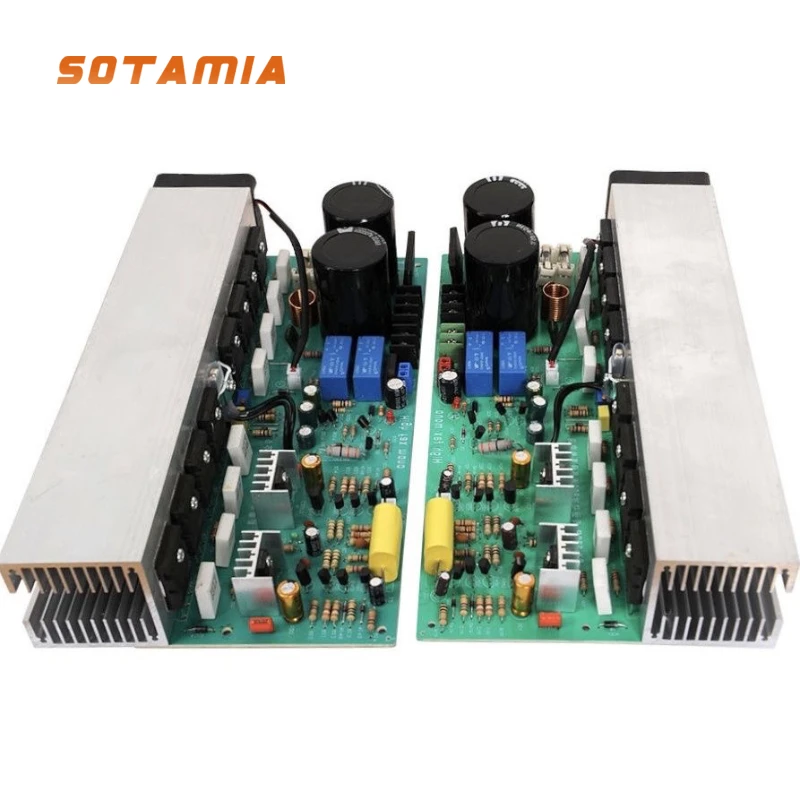 SOTAMIA 800W 2SA1943 2SC5200 HIFI Stereo Music Power Amplifier Audio Board Mono Amplifier Speaker Home Theater Amplificador